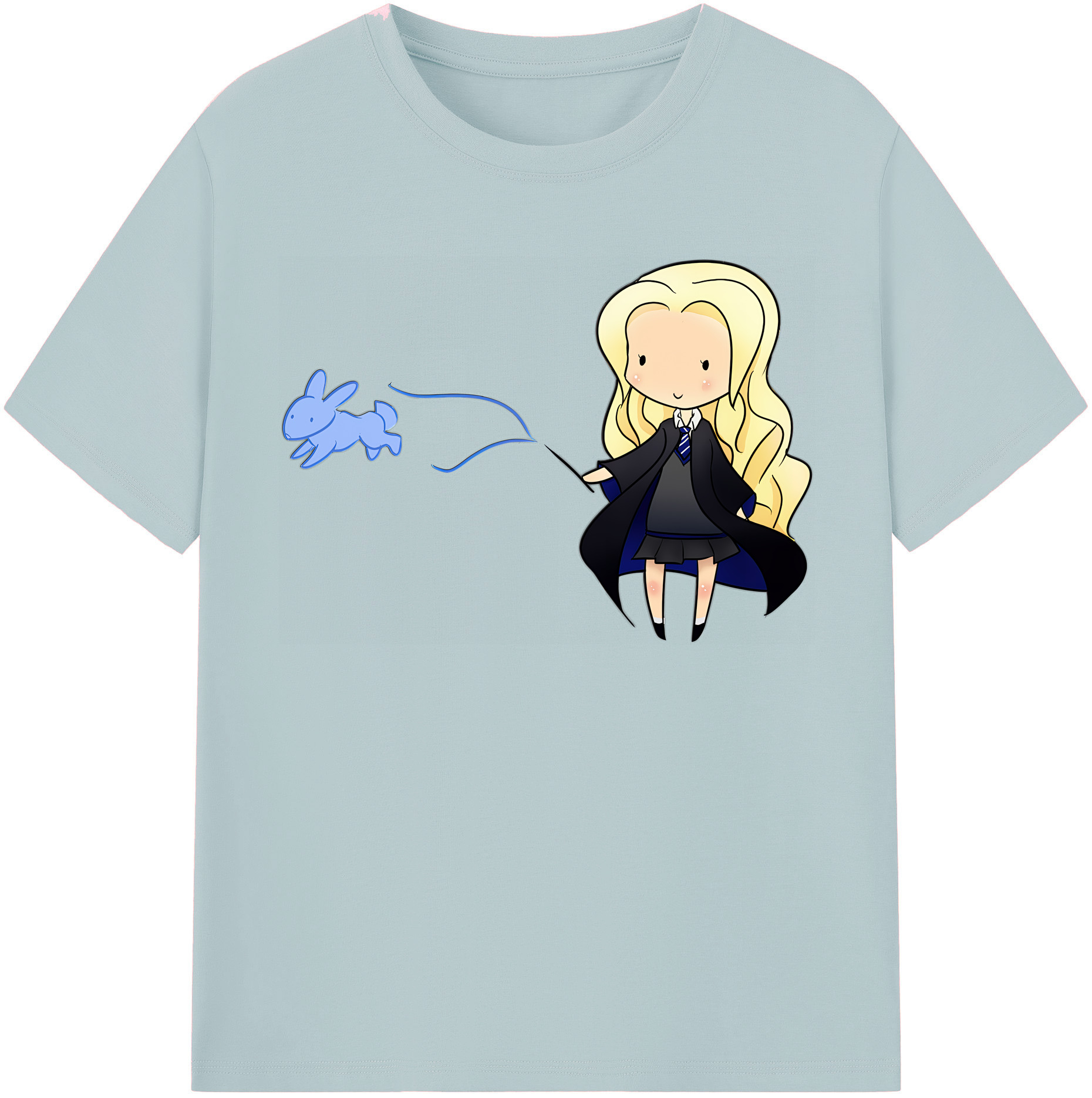 （画像用） Harry Potter ハリー・ポッターシリーズ 綿100％半袖Tシャツ（フロントプリント）